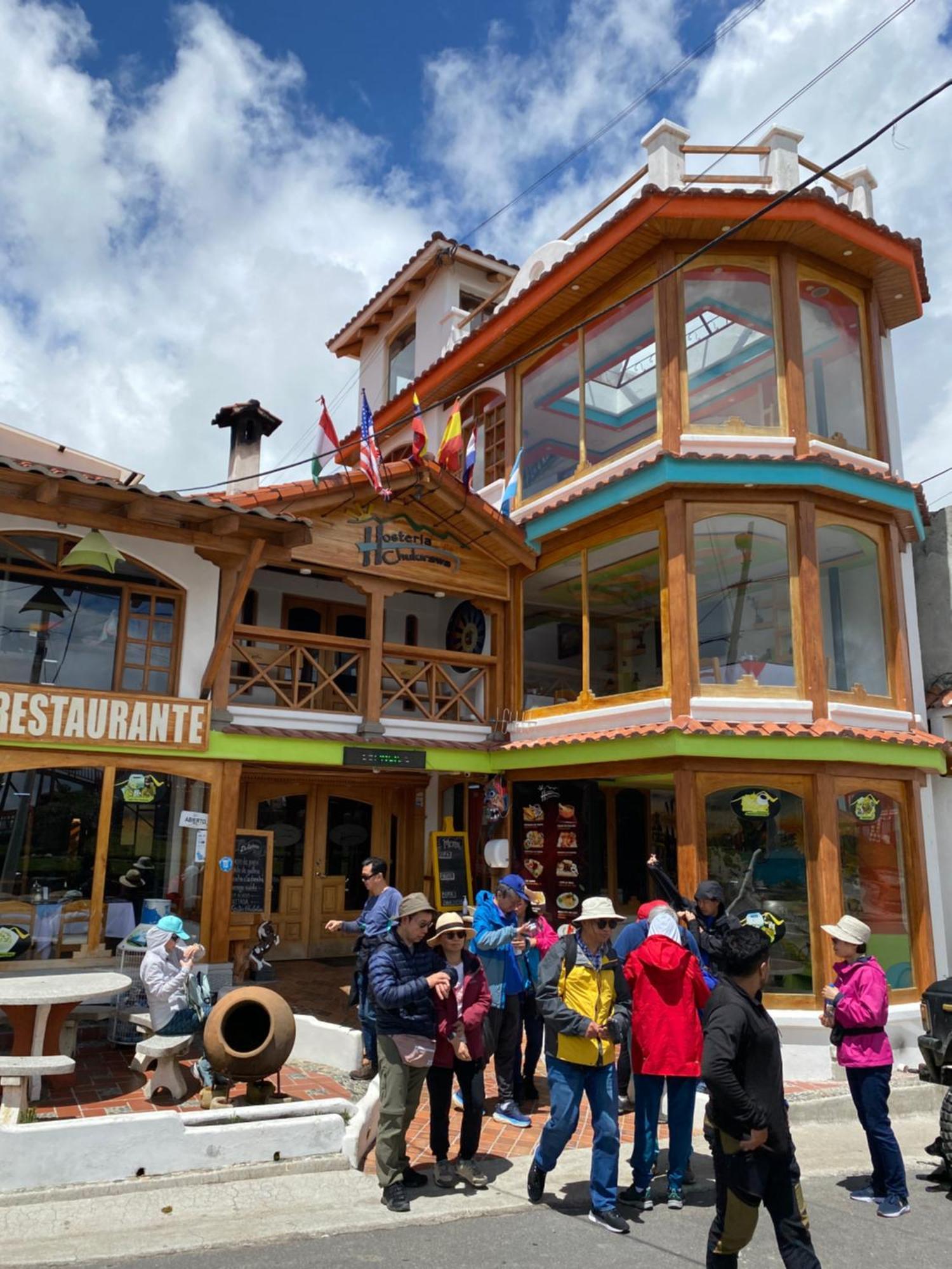 Hosteria Chukirawa Килотоа Екстериор снимка