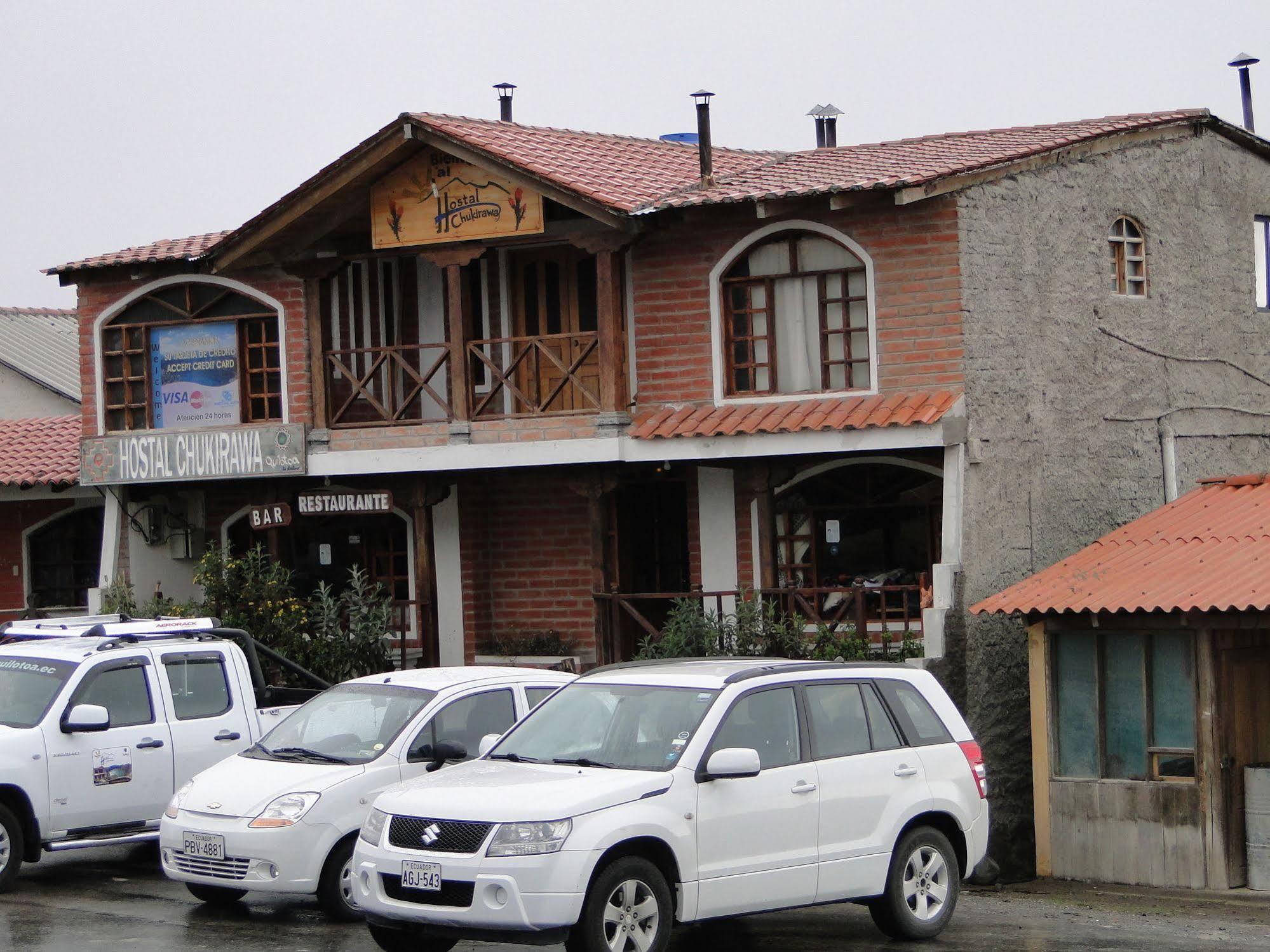 Hosteria Chukirawa Килотоа Екстериор снимка